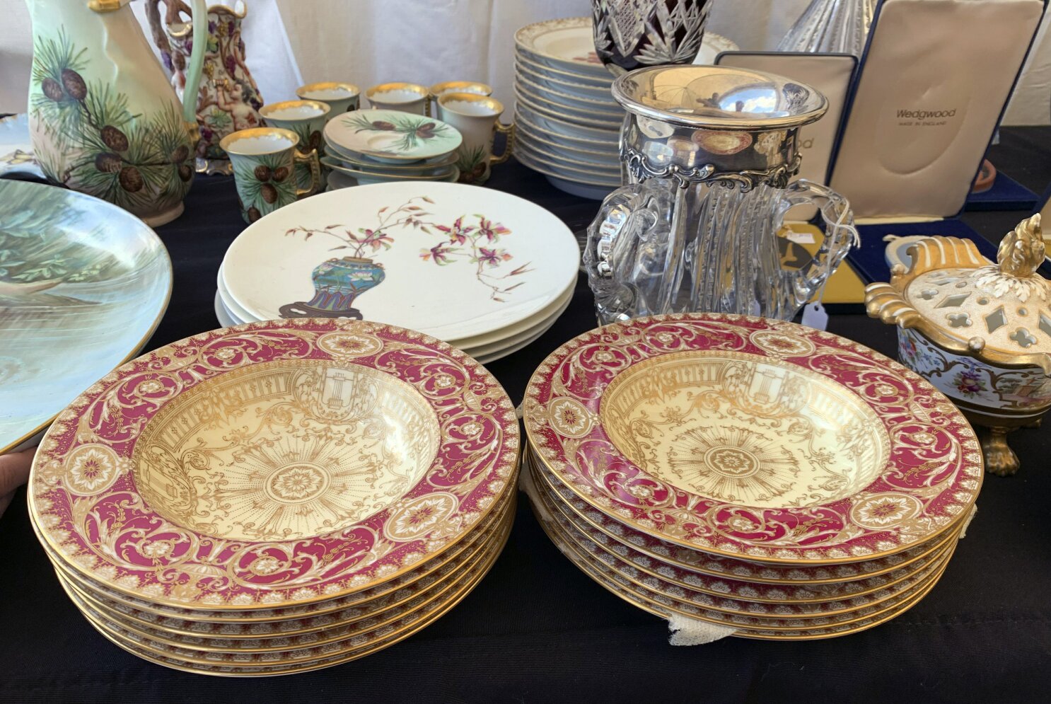 Old china plates shop
